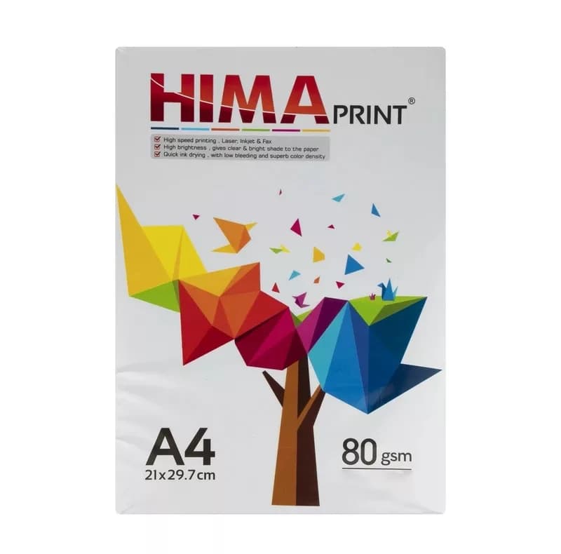 کاغذ A4 هیما مدل NHA4300 بسته 300 عددی