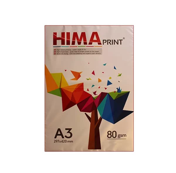 کاغذ A3 هیما مدل NHA3150 بسته 150 عددی
