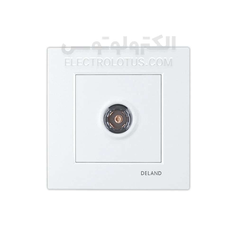 پریز آنتن توکار دلند مدل آسا سفید