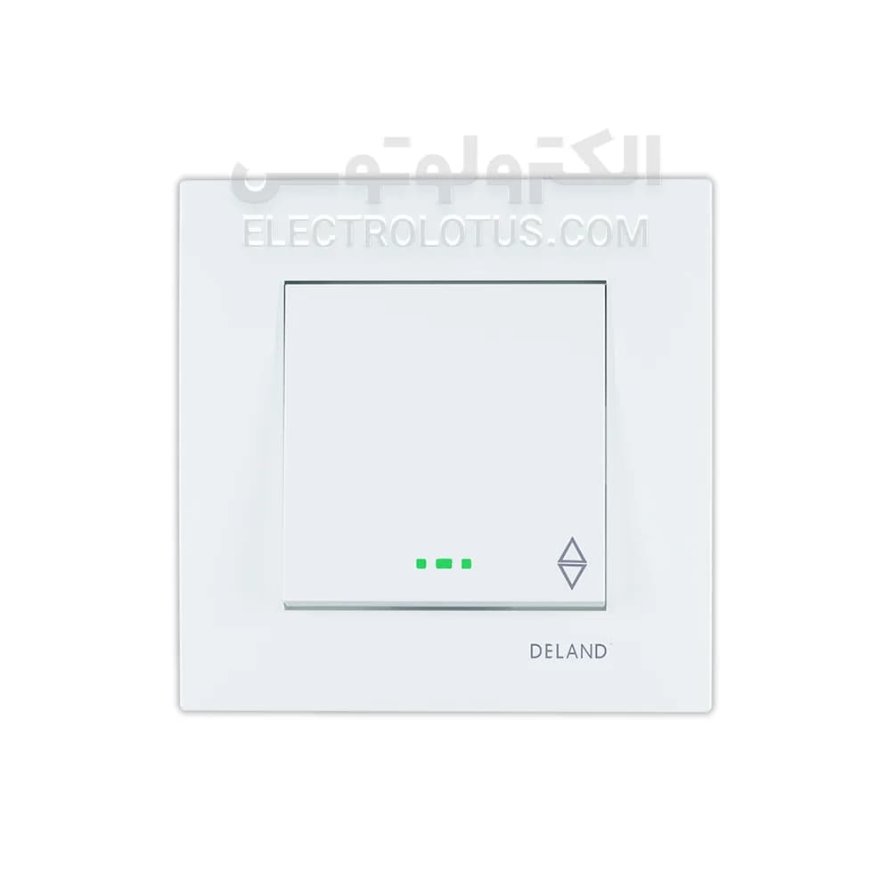 کلید تبدیل توکار دلند مدل آسا سفید