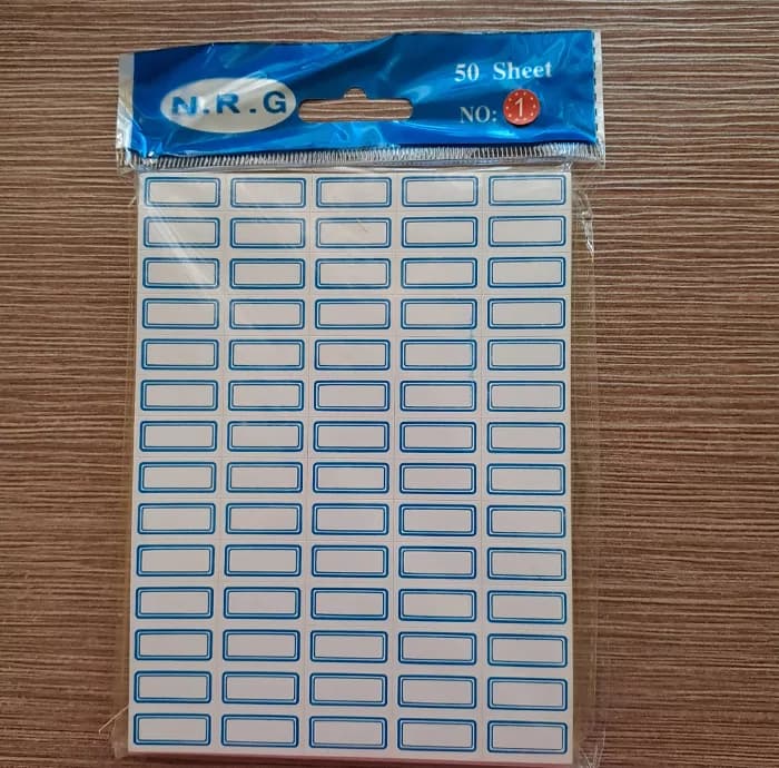 برچسب کد 70T بسته 5 عددی — تصویر ۳