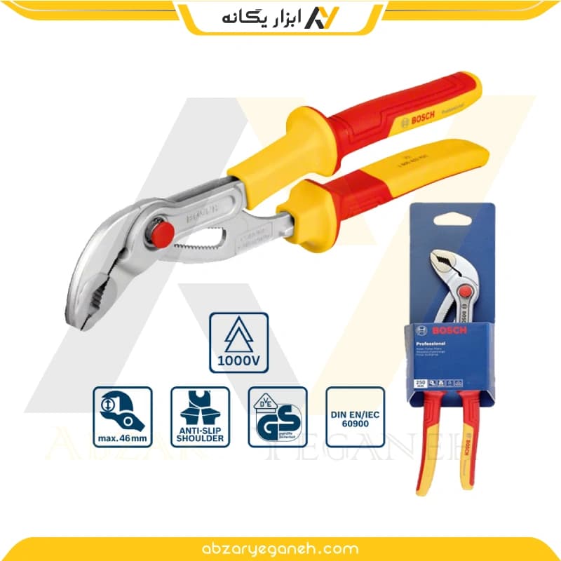 انبر کلاغی عایق بوش 1600A02NE5 ولت 1000
