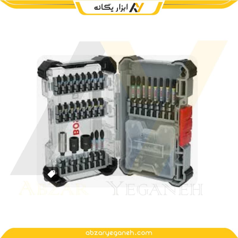 ست سر پیچ گوشتی بوش 2608521U89 مجموعه 50 عددی