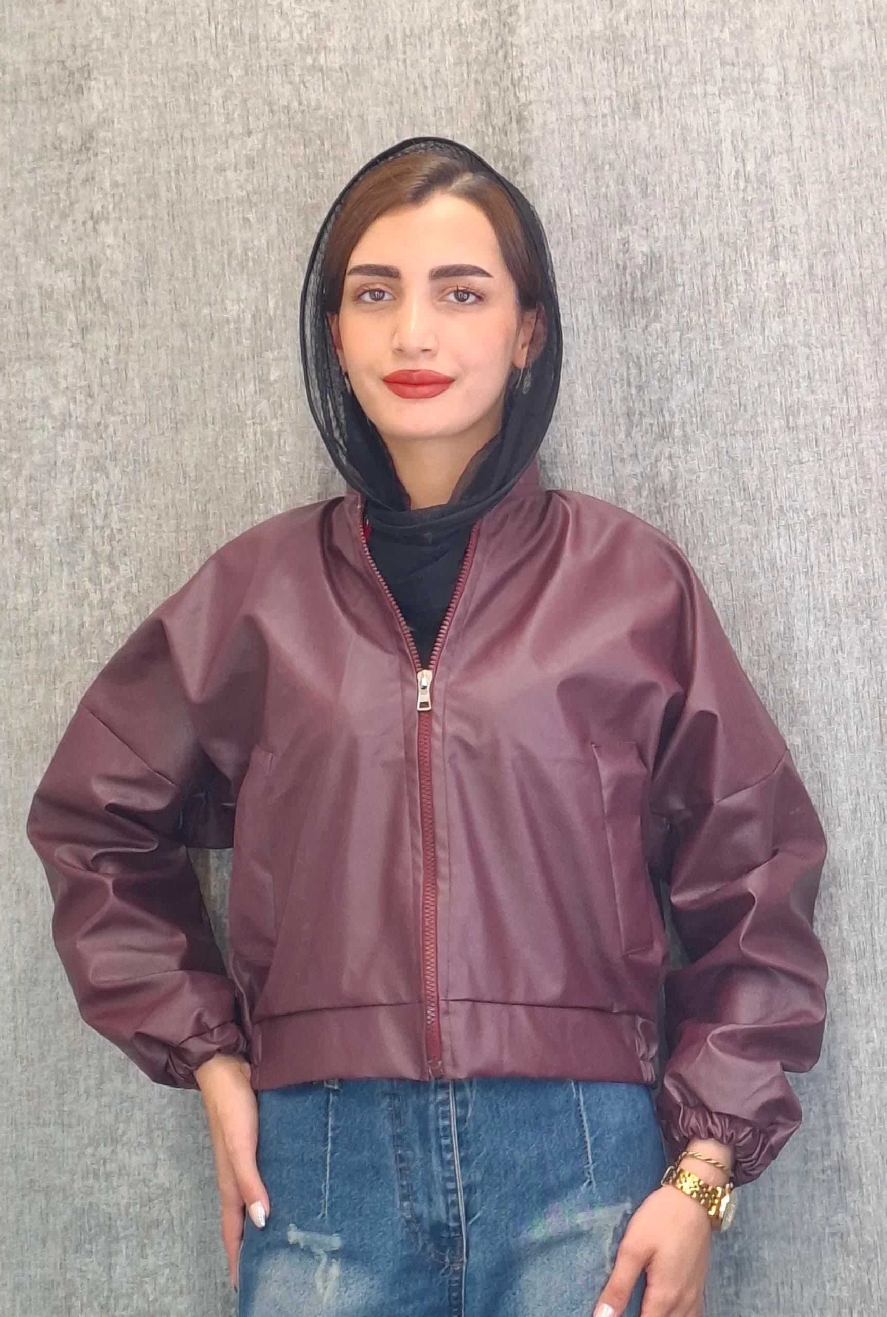 بامبر چرم(زنانه)
