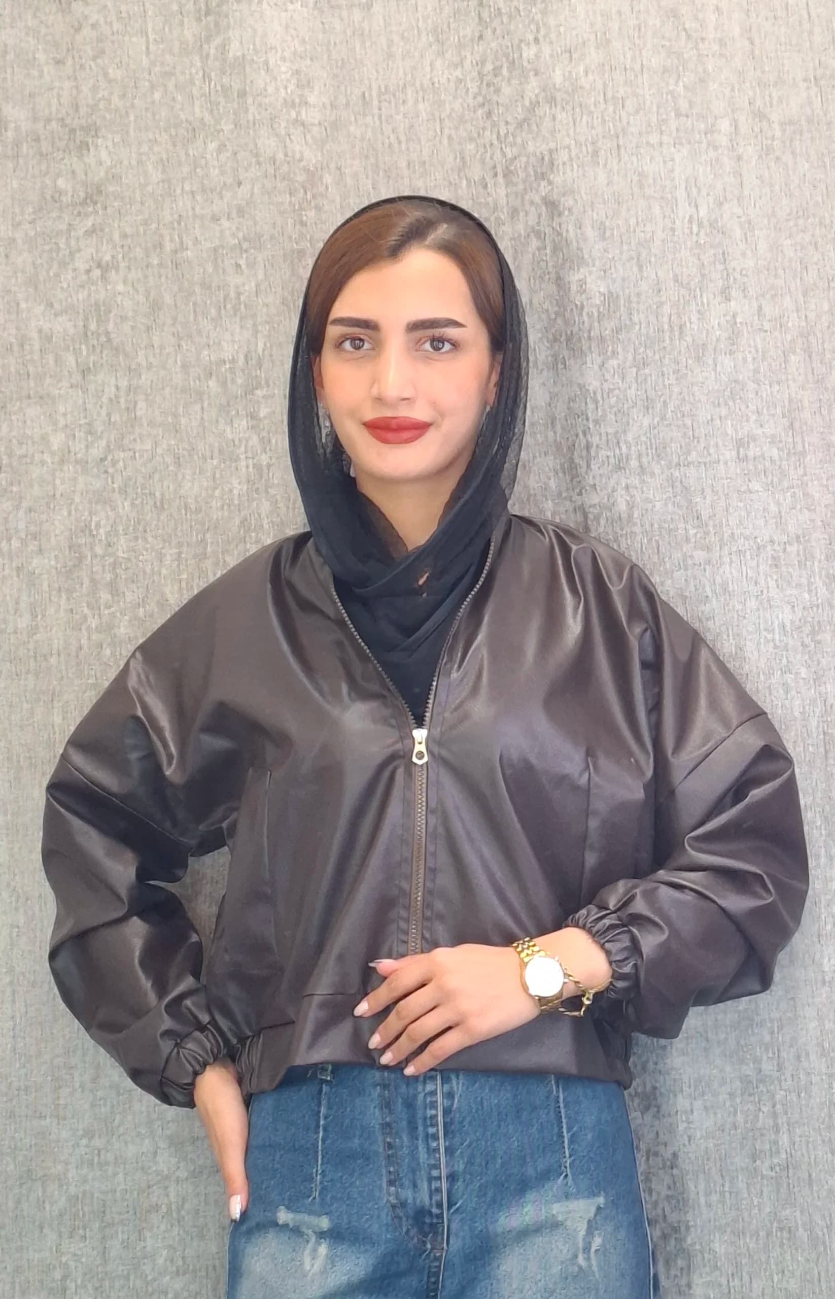 بامبر چرم(زنانه) — تصویر ۵