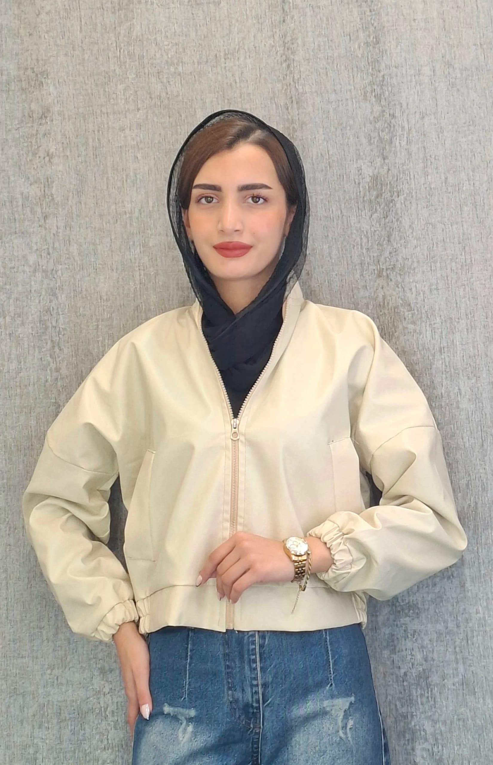 بامبر چرم(زنانه) — تصویر ۴