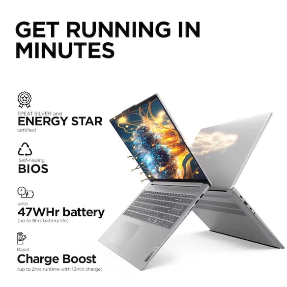 لپ‌تاپ Lenovo IdeaPad Slim 3 | Core i3-1315U | 8GB RAM | 256GB SSD | Intel Graphics — تصویر ۴