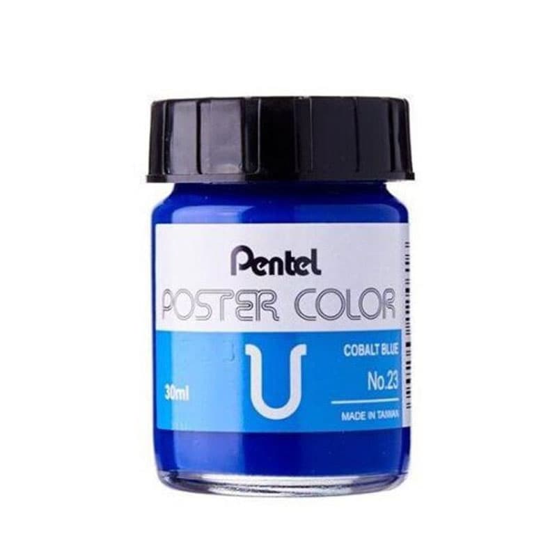 گواش آبی پنتل Pentel حجم 30ml کد NO.23