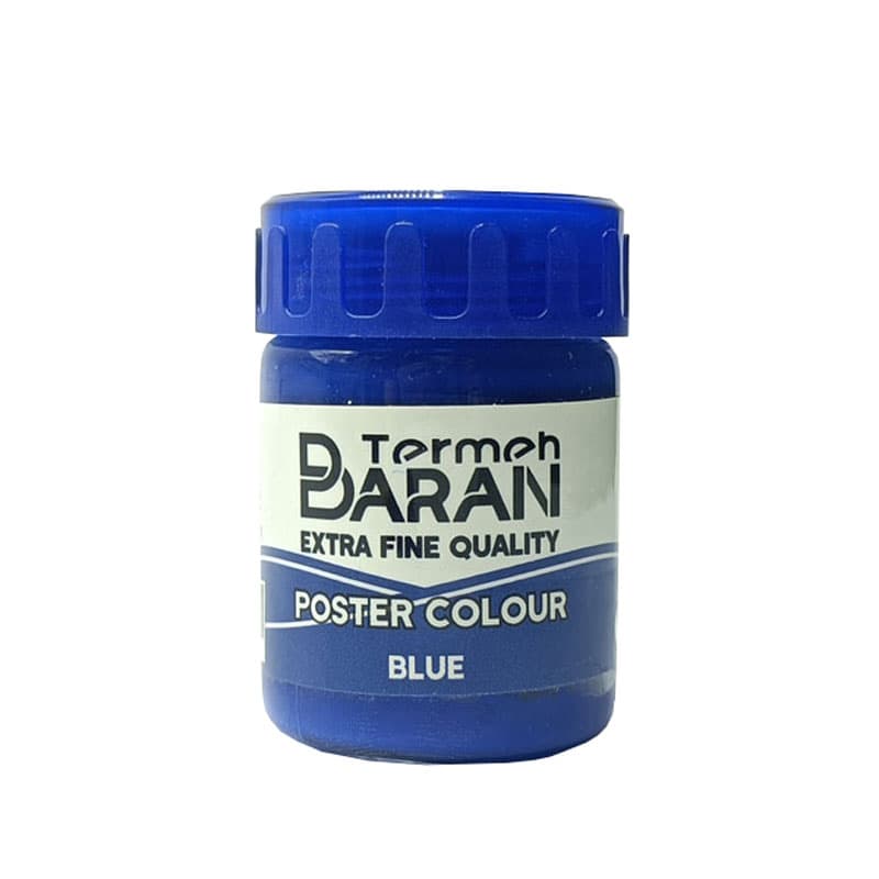 گواش حرفه ای آبی ترمه باران Termeh Baran حجم 30ml