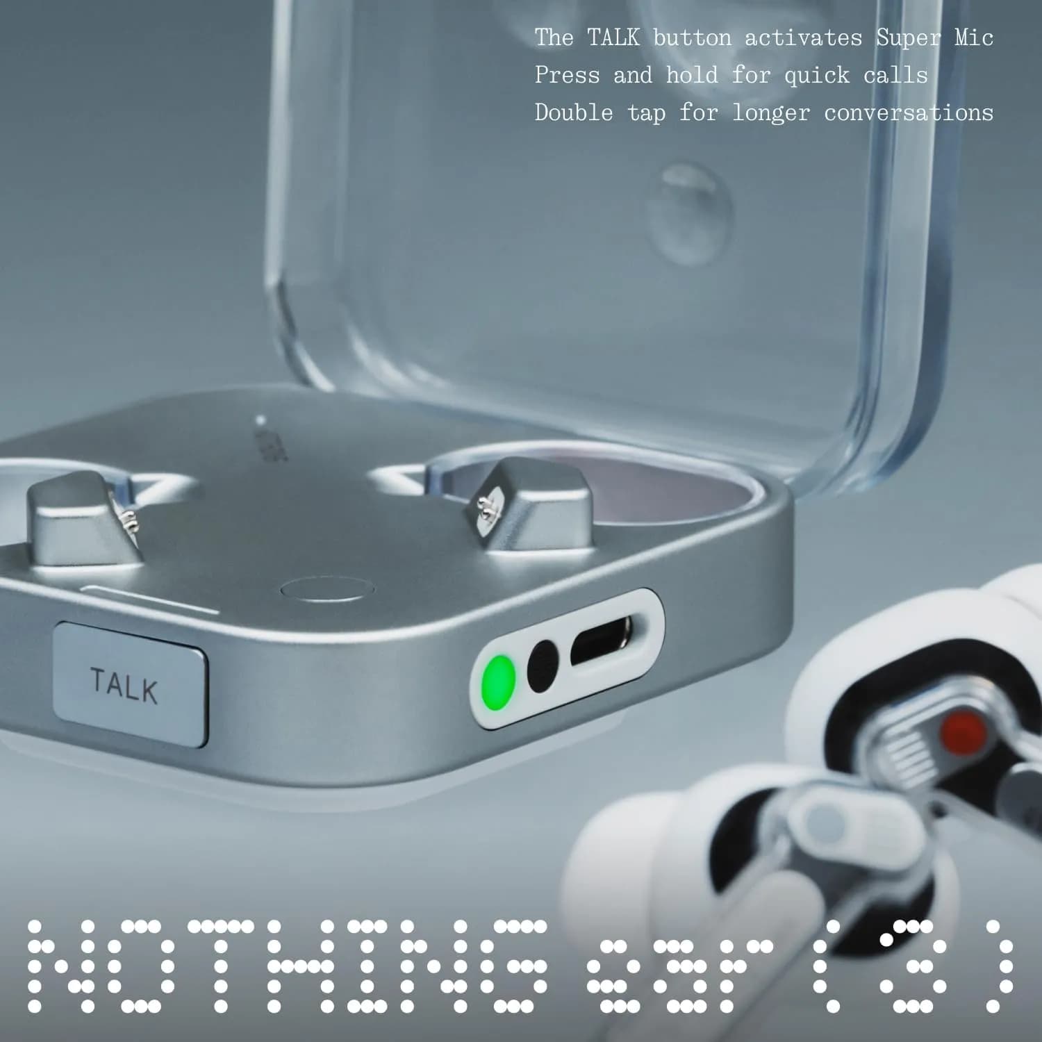 هدفون بی سیم ناتینگ Nothing Ear (3) برند Nothing مدل Ear (3) — تصویر ۴