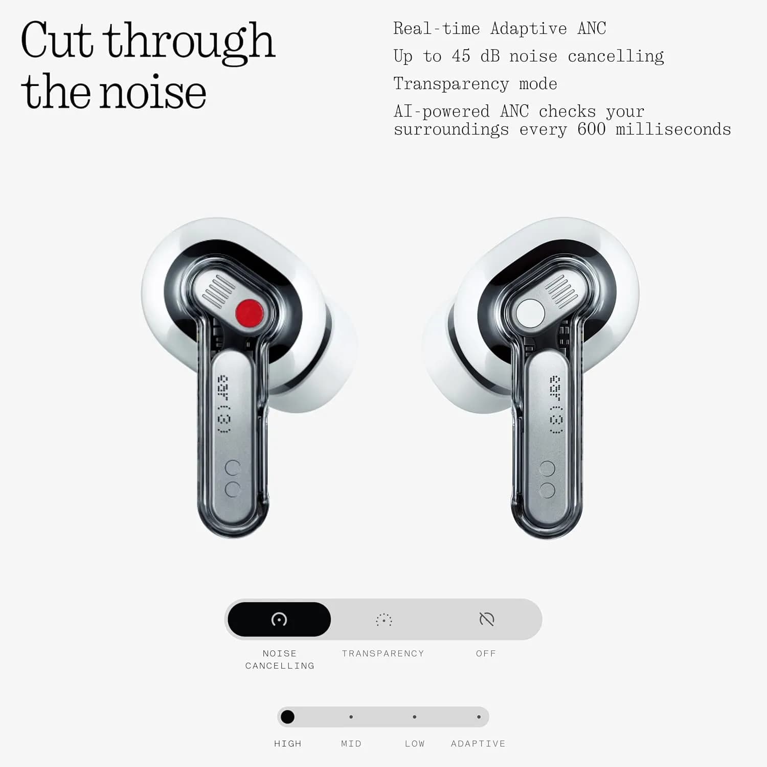هدفون بی سیم ناتینگ Nothing Ear (3) برند Nothing مدل Ear (3) — تصویر ۲