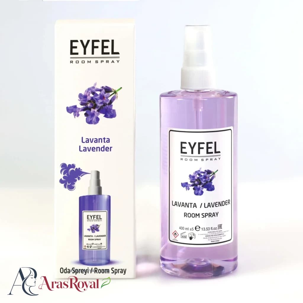 اسپری خوشبو کننده ایفل EYFEL رایحه اسطوخودوس LAVANTA حجم 400 میل