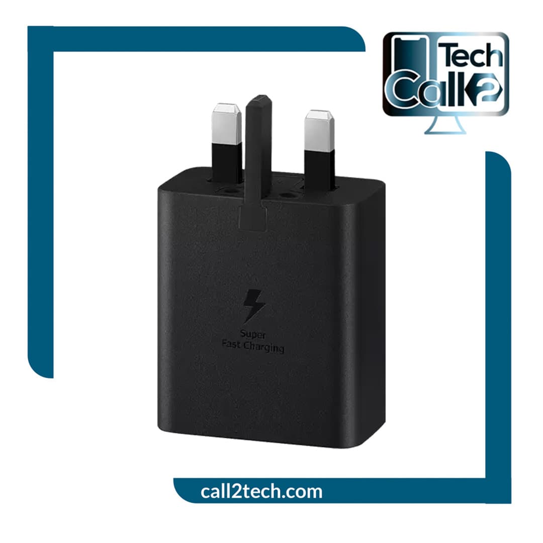 آداپتور شارژ سامسونگ 45 وات مدل EP-TAB845 اصلی همراه با کابل Type-C