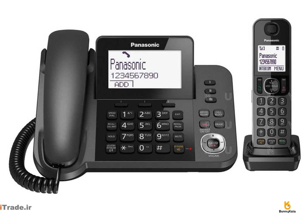 تلفن بی سیم پاناسونیک مدل KX-TGF320 ژاپن — تصویر ۴