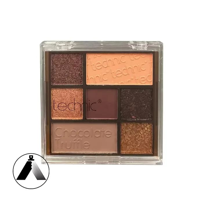 پالت سایه چشم 7 رنگ تکنیک مدل Chocolate Truffle