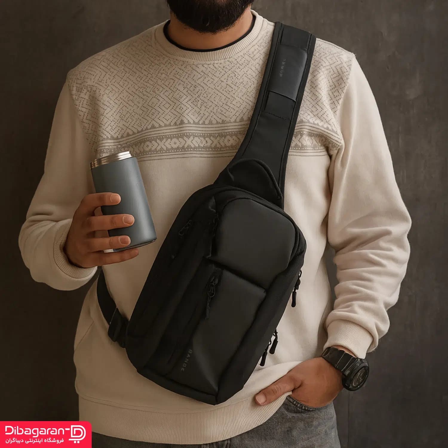 کیف کراس بادی بنج سایز کوچک — تصویر ۳