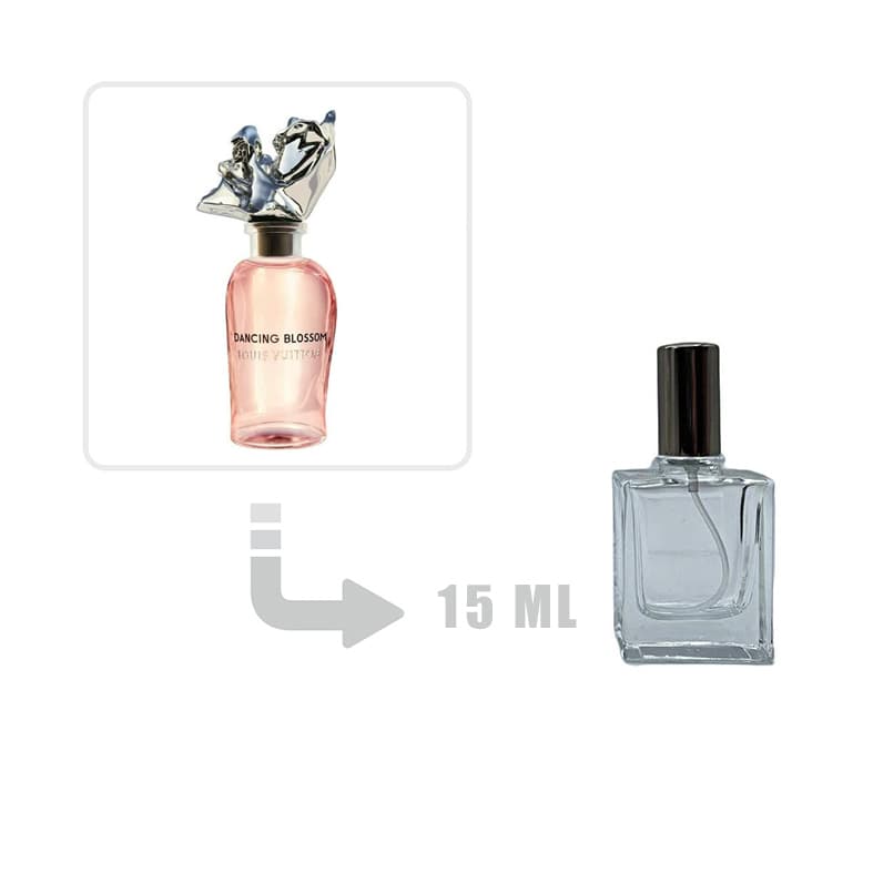عطر ادکلن لویی ویتون دنسینگ بلوسوم 15 میل اشدی | Louis Vuitton Dancing Blossom Ashdi 15ml — تصویر ۳