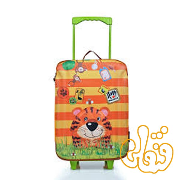 کیف چمدان چرخدار ببر 80160 — تصویر ۲