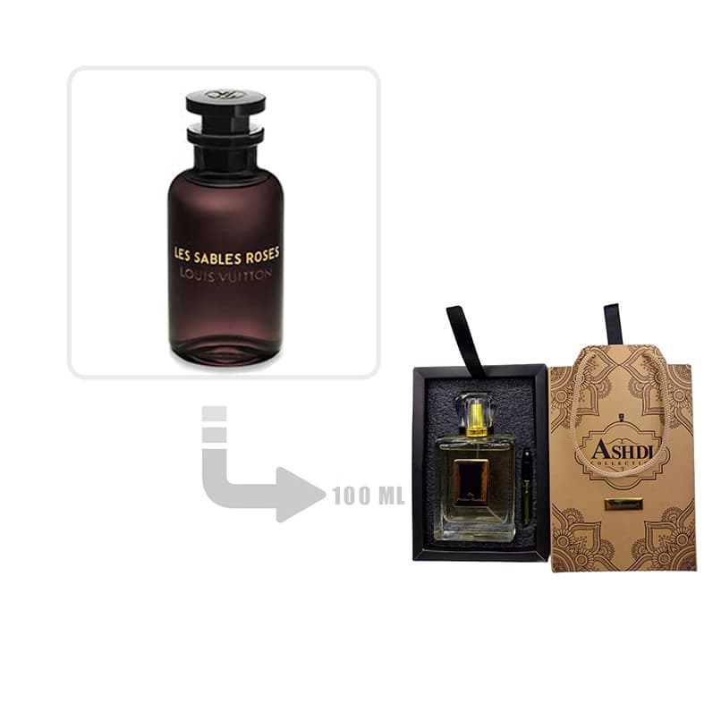 عطر ادکلن لویی ویتون لس سیبل رُزز 100 میل اشدی | Louis Vuitton Les Sables Roses Ashdi 100ml