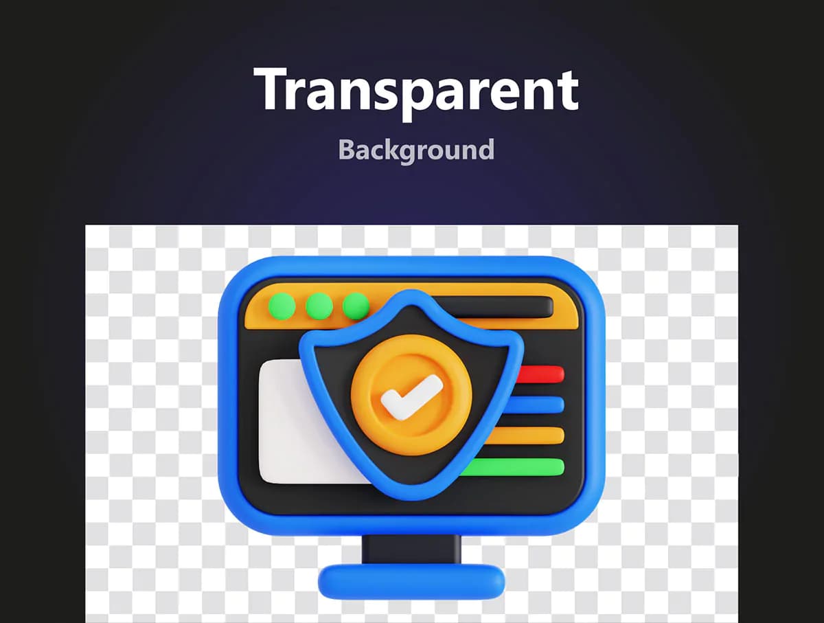 20 آیکون امنیت سایبری 3D — تصویر ۴