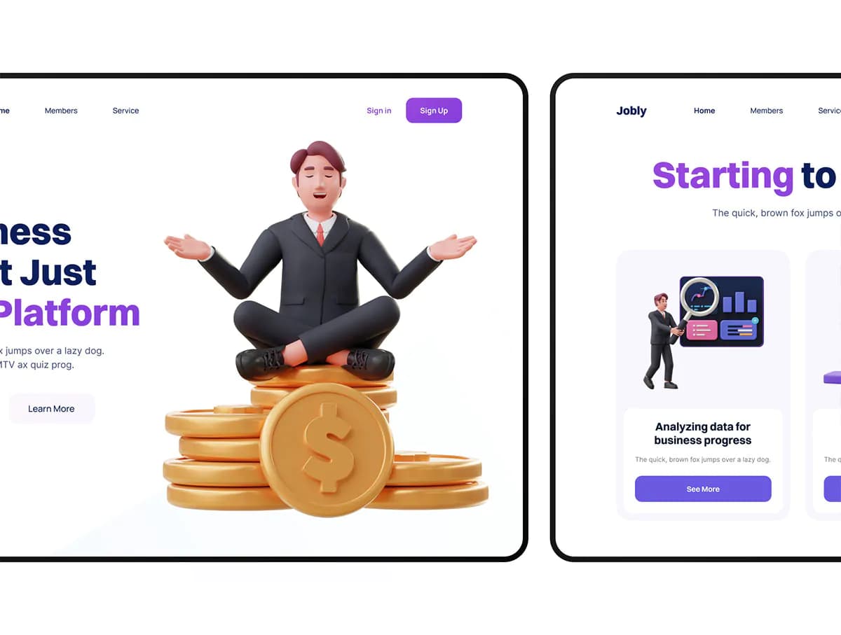 کاراکتر بیزینس من 3D — تصویر ۶