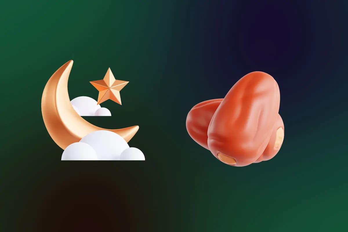 آیکون ماه رمضان 3D — تصویر ۵