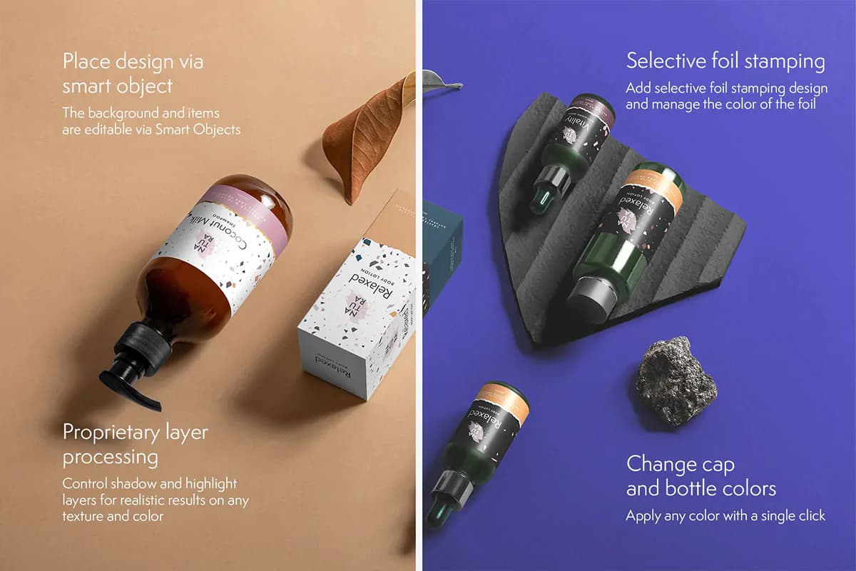 موکاپ آرایشی و بهداشتی — تصویر ۵