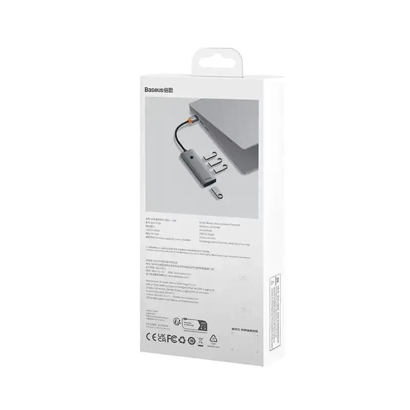 هاب 4 پورت باسئوس مدل Baseus UltraJoy Type-A to USB3.0 BS-OH108 — تصویر ۶
