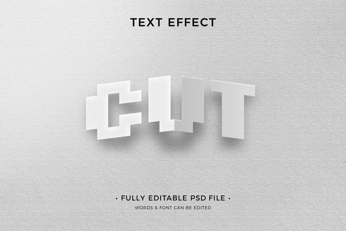 استایل متن اوریگامی فتوشاپ — تصویر ۳