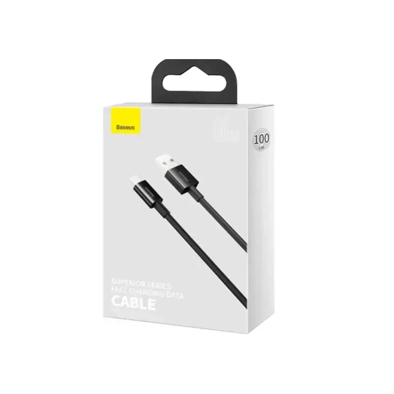 کابل شارژ و انتقال داده باسئوس مدل Baseus Superior Fast Charging Cable USB-A To USB-C 66W — تصویر ۵
