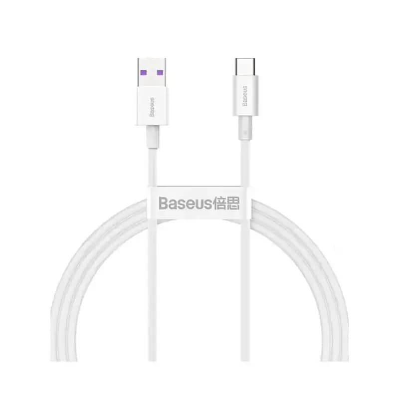 کابل شارژ و انتقال داده باسئوس مدل Baseus Superior Fast Charging Cable USB-A To USB-C 66W — تصویر ۶