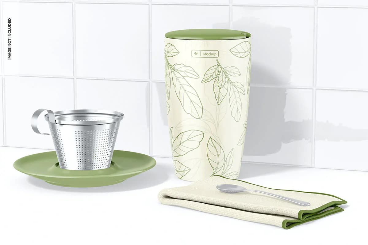 6 موکاپ ماگ چای و دمنوش بزرگ