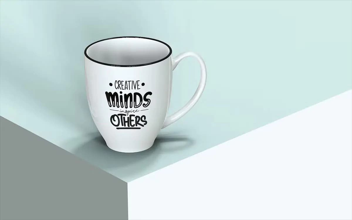موکاپ فنجان سرامیکی — تصویر ۸