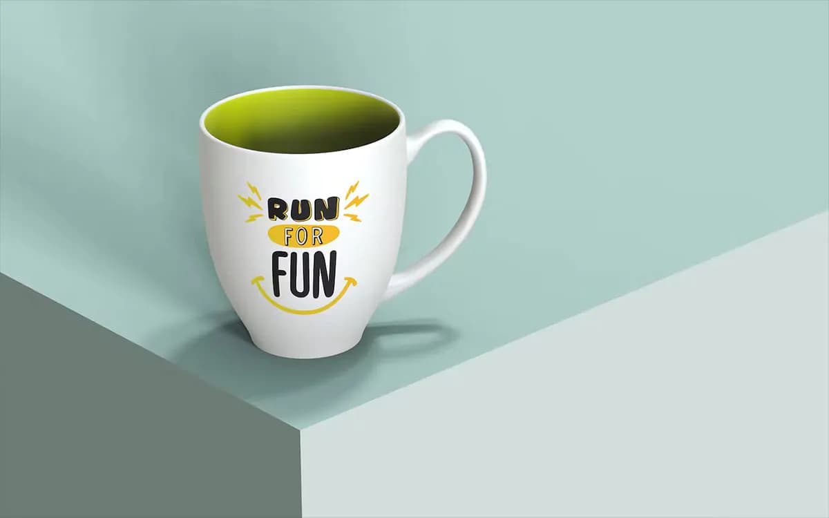 موکاپ فنجان سرامیکی — تصویر ۵