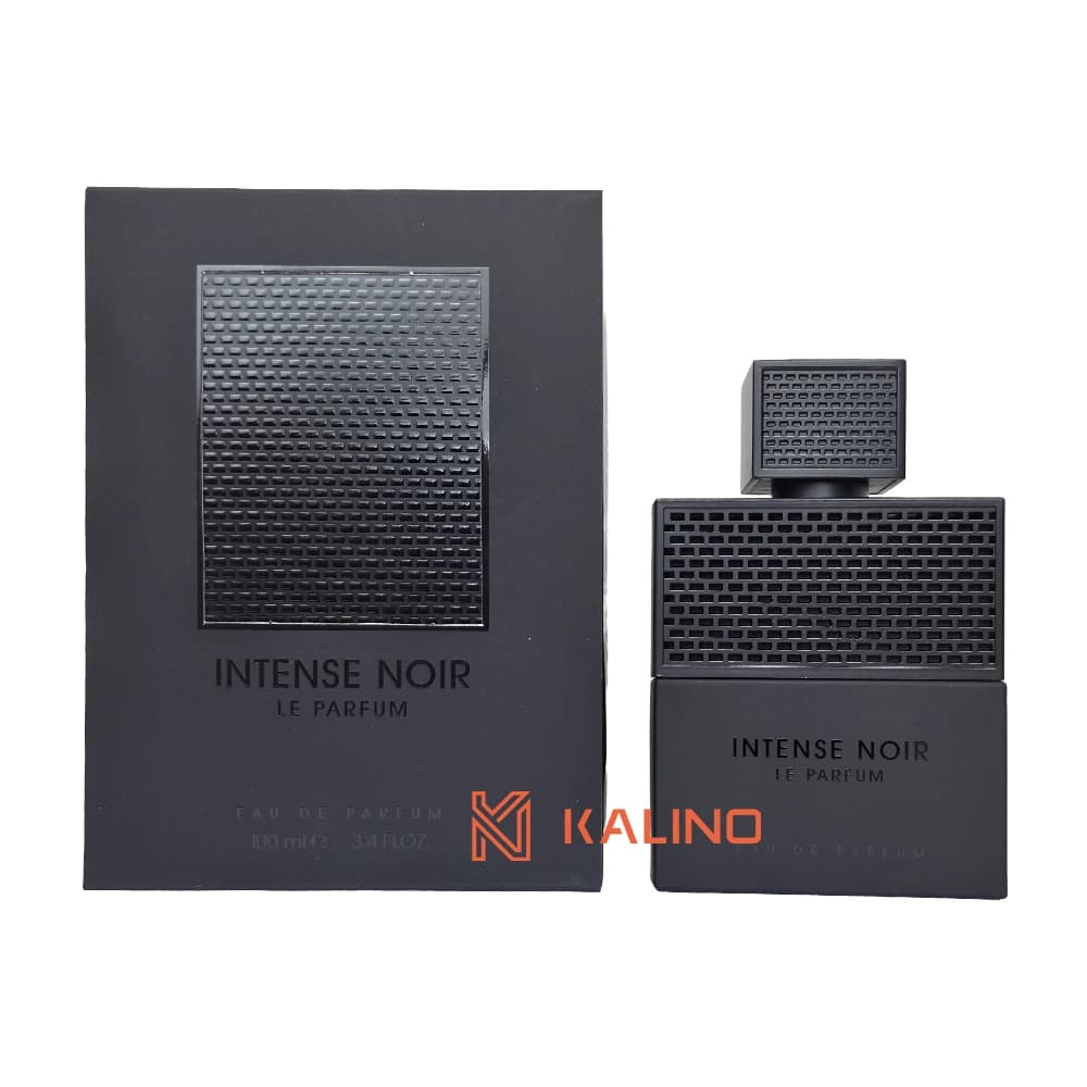 ادکلن مردانه اینتنس نویر له پارفوم فرگرانس ورد حجم 100 میل | Fragrance World Intense Noir Le Parfum