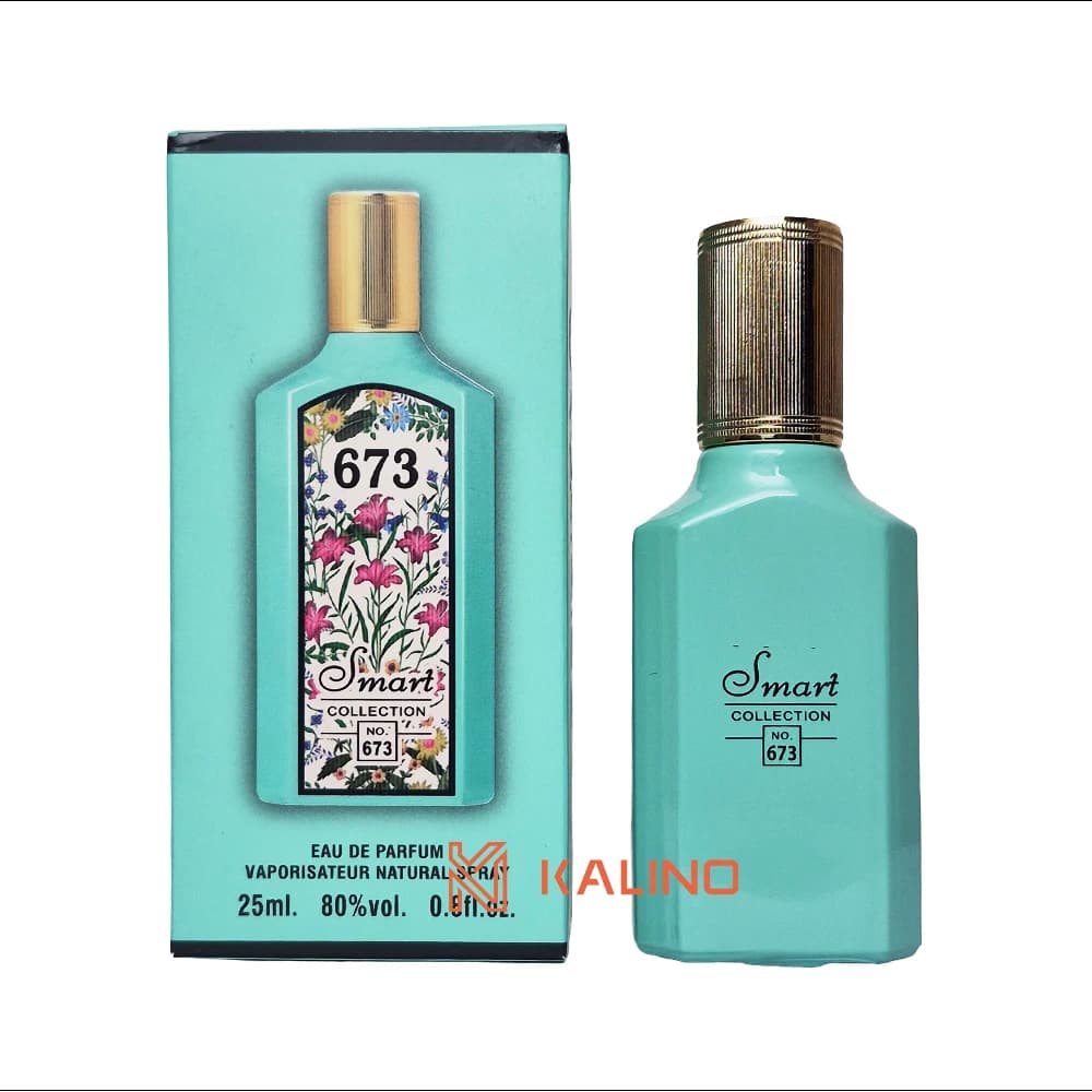 ادکلن زنانه گوچی فلورا گورجس جاسمین اسمارت کالکشن کد 673 حجم 25 میل | Smart Collection Gucci Flora Gorgeous Jasmine
