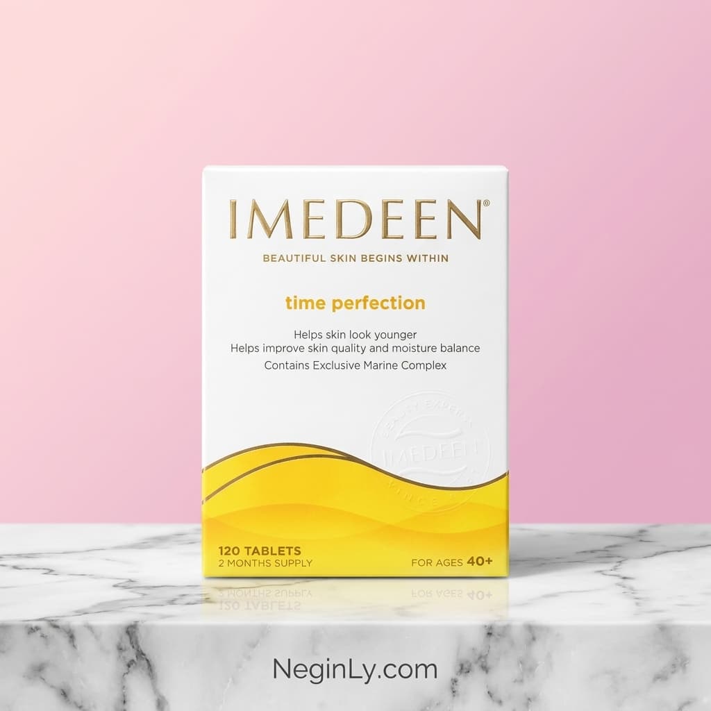 مکمل تخصصی جوانساز پوست ایمدین مدل تایم پرفکشن (IMEDEEN Time Perfection) – بسته ۱۲۰ عددی