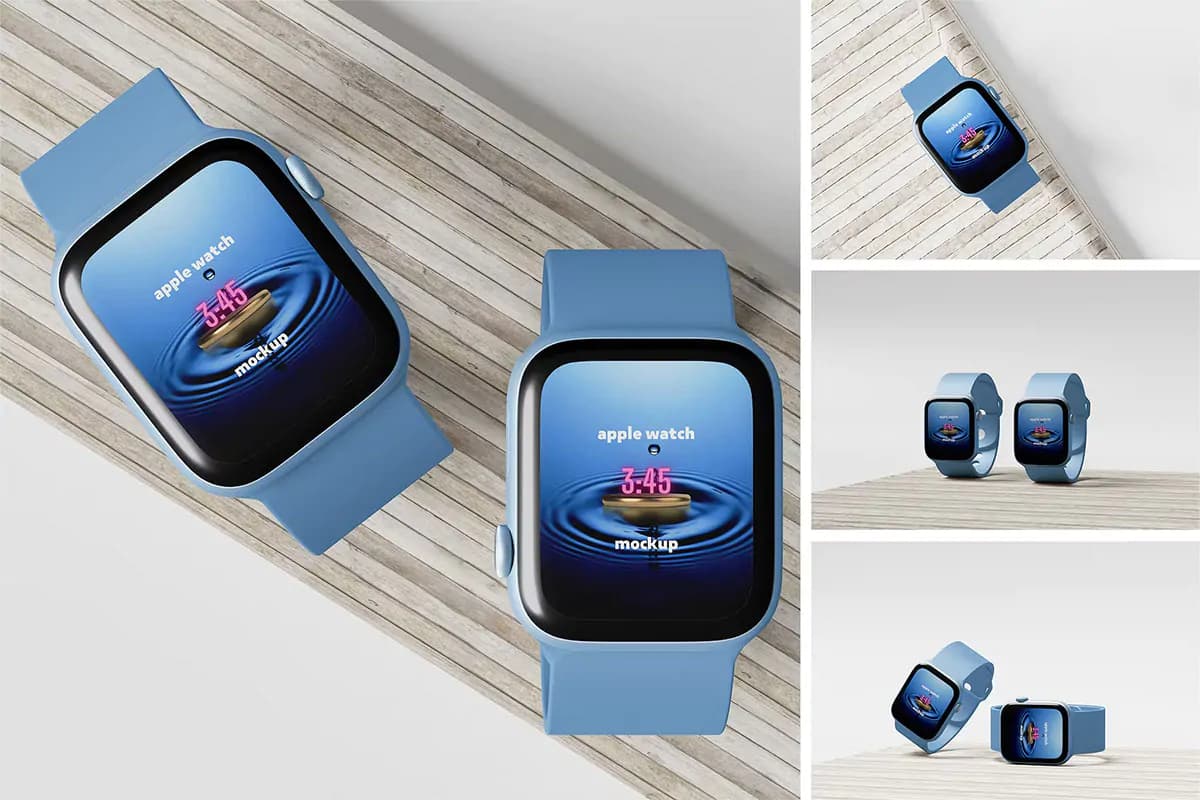 موکاپ اپل واچ