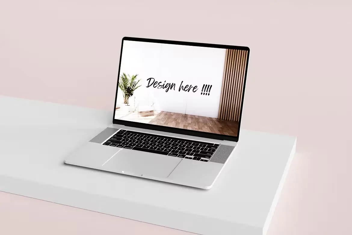 موکاپ صفحه نمایش لپ تاپ – 4 فایل — تصویر ۴