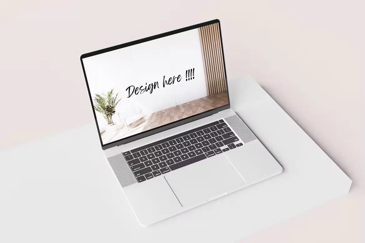 موکاپ صفحه نمایش لپ تاپ – 4 فایل — تصویر ۵