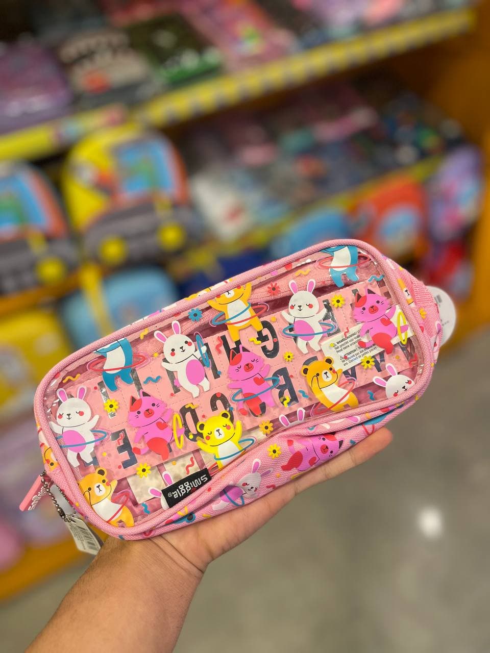 جامدادی اسمیگل اورجینال خرگوش طلقی SMIGGLE 6674