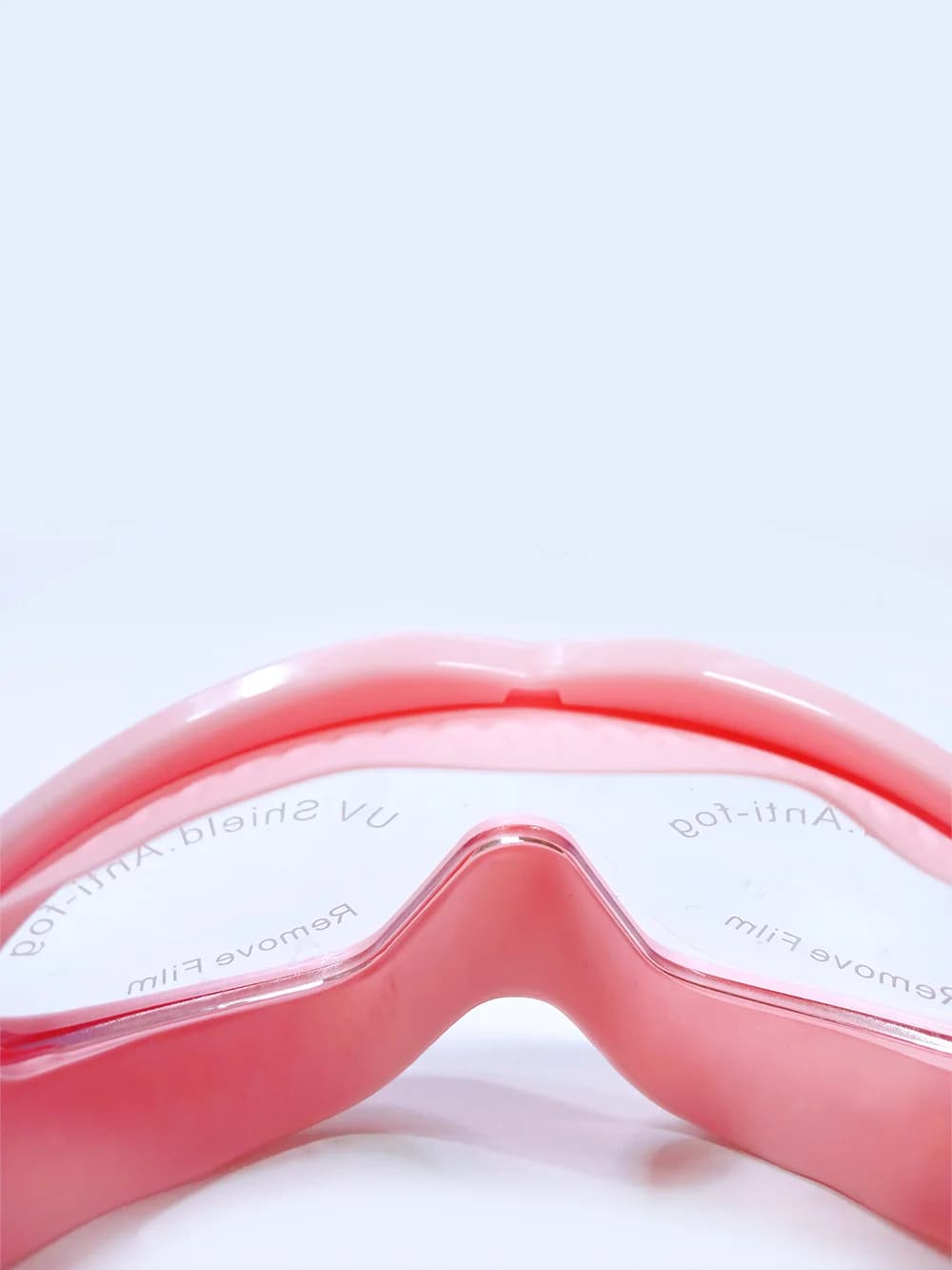 عینک شنا فریم بزرگ زنانه صورتی رنگ اسپیدو ( Speedo ) ضد بخار سیلیکونی — تصویر ۸