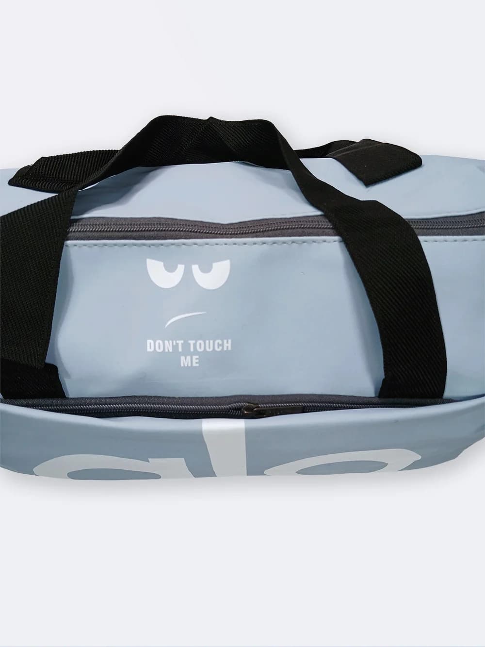 ساک استخر و باشگاه شیک زنانه و مردانه به رنگ آبی آسمانی با جیب جداگانه کفش شنا — تصویر ۸