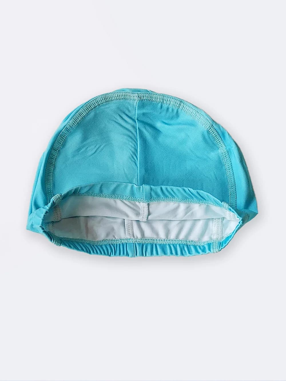 کلاه استخر شنا پارچه ای با کیفیت و ارزان به رنگ سبز روشن — تصویر ۳