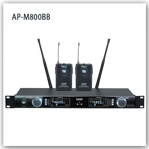 میکروفن بی سیم یقه ای AAPPRO M800BB