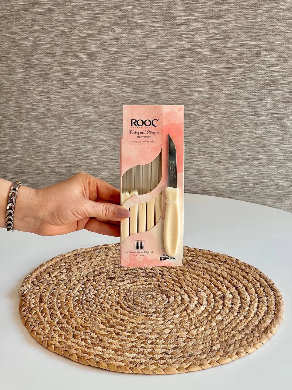 کارد میوه خوری 6 تایی ROOC مدل بیسیک — تصویر ۳