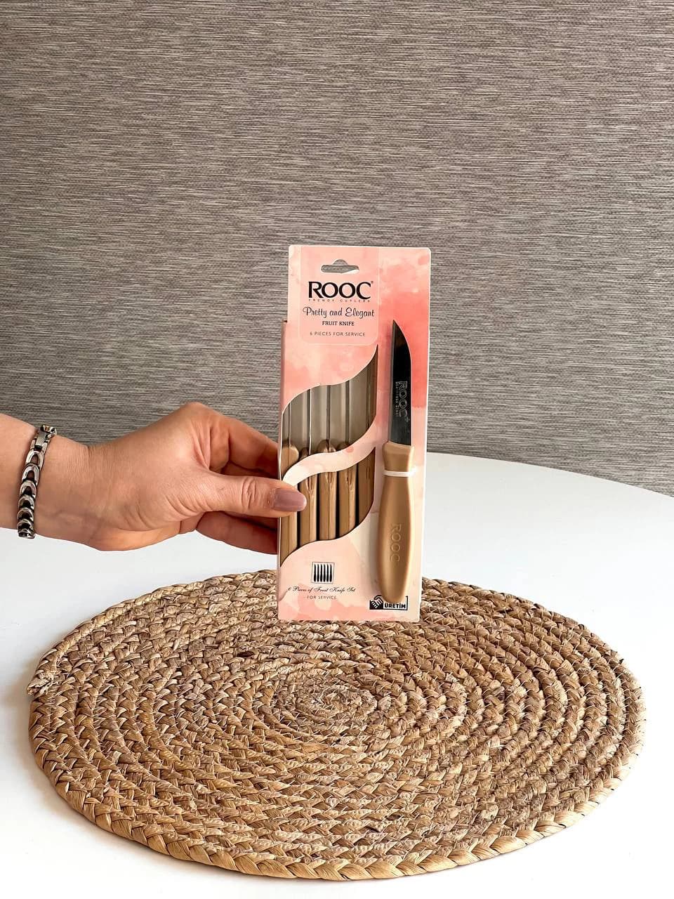 کارد میوه خوری 6 تایی ROOC مدل بیسیک — تصویر ۴