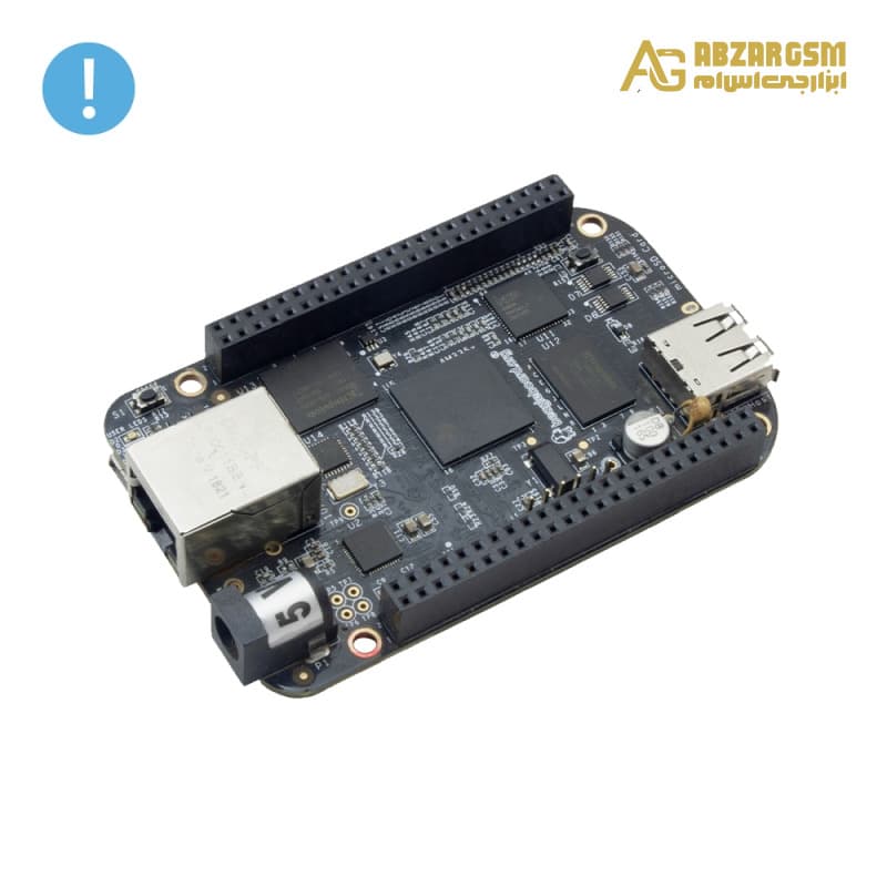 بیگل بن بلک کارکرده Beaglebone Black BB-Black TI Cortex-A8 Rev.C