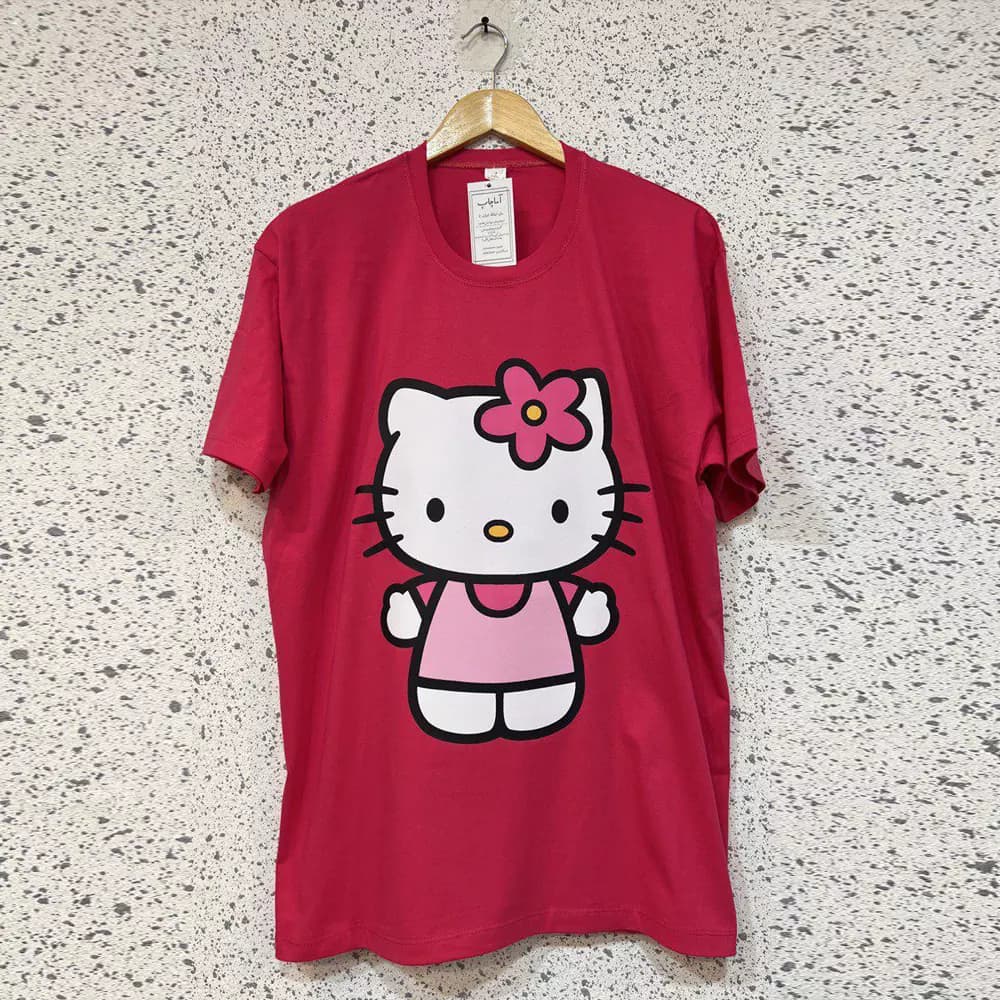 تیشرت طرح هلوکیتی Hello kitty