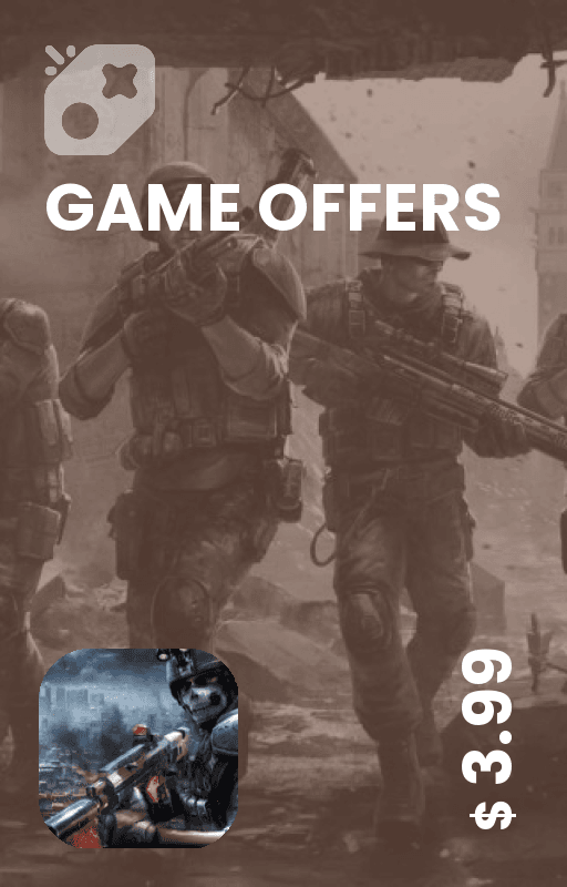 آفر 4 دلاری Modern Combat 5